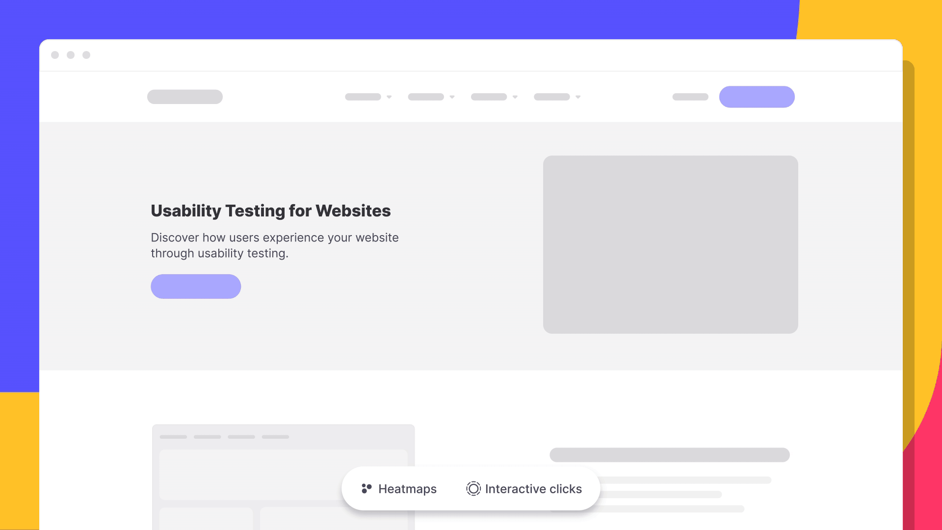 a gif  showing differences between hotspots to interactive clicks results