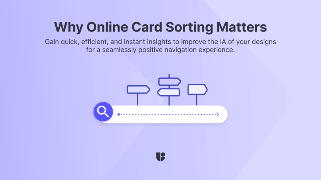 image represents how IA helps with navigation and the role card sorting plays in it